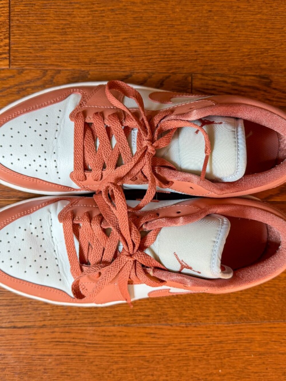 Nike Air Jordan 1 Low Sky J Orange Pure Platinum Women's Size 10 - Picture 4 of 8
